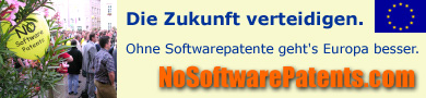 say no to software patents